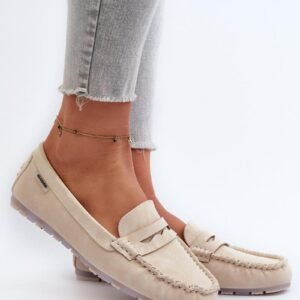 Mokasyny Model Celoria M502-8 Light Beige - Step in style