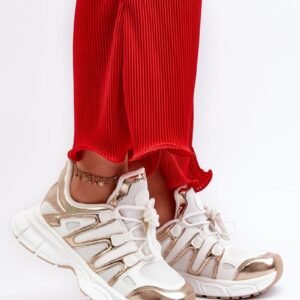 Buty Sportowe Model Ahmani NB633P White/Gold - Step in style