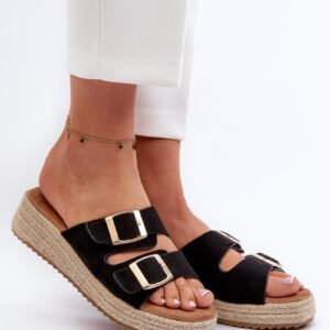 Sandał Klapki Model Zaloemi C-315 Black - Step in style