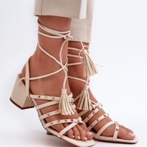 Sandały Model Chrisele 3973 Beige - Step in style