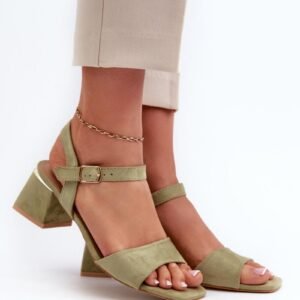 Sandały Model Leisha LT33-10 Green - Step in style