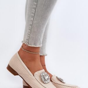 Mokasyny Model DA MR38-676 Beige - Step in style