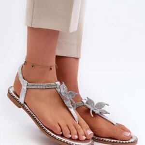 Sandały Model Edoni WWW502 Silver - Step in style