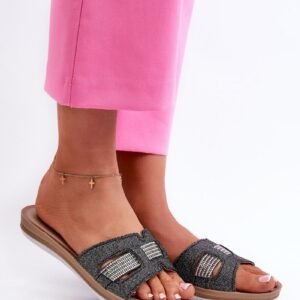 Sandał Klapki Model Inblu BA000050 Black - Step in style