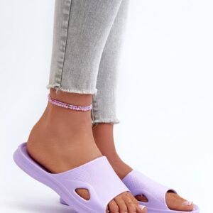 Sandał Klapki Model Juniria 22SD11-2520 Violet - Step in style