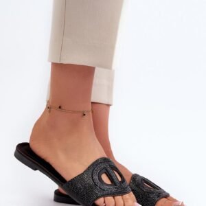 Sandał Klapki Model Dimrose LT06 Black - Step in style