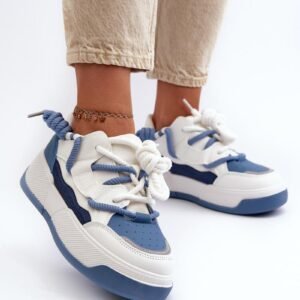 Buty Sportowe Model Moariella VL232P Blue - Step in style