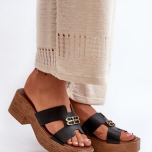 Sandał Klapki Model Zazoo 40412 Black - Step in style