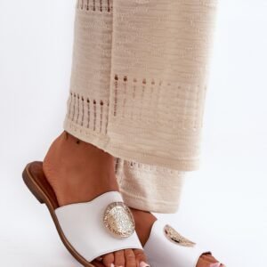 Sandał Klapki Model Zazoo 2938 White - Step in style