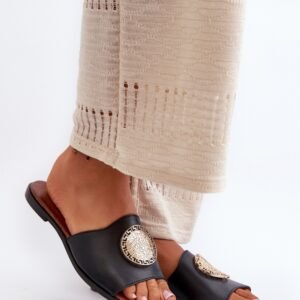 Sandał Klapki Model Zazoo 2938 Black - Step in style