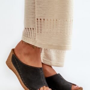 Sandał Klapki Model Inblu NG000002 Black - Step in style