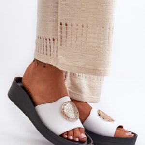 Sandał Klapki Model Zazoo 2920 White - Step in style