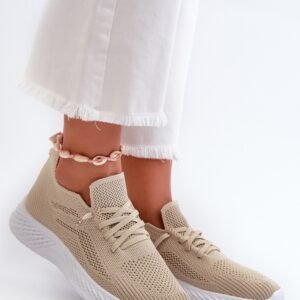 Buty Sportowe Model Jagelia 24SP02-7047 Beige - Step in style
