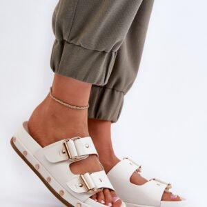 Sandał Klapki Model Big Star NN274081 White - Step in style