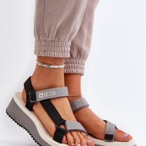 Sandały Model Big Star NN274A054 Grey - Step in style