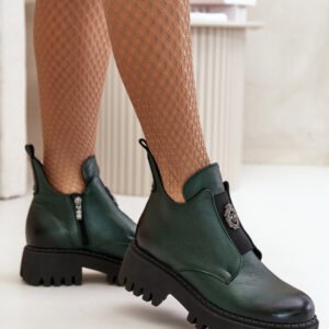 Botki Model Zazoo 60451 Dark Green - Step in style