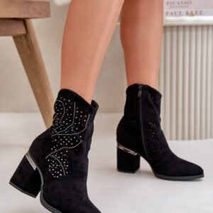 Botki Model S.Barski HY42-029 Black - Step in style