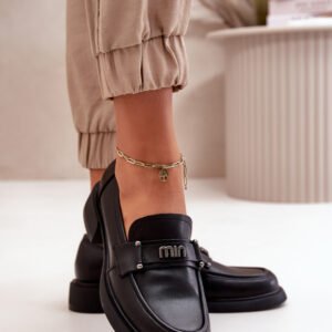 Mokasyny Model Vinceza 91114 Black Skóra - Step in style