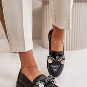 Mokasyny Model S.Barski HY42-331 Black - Step in style