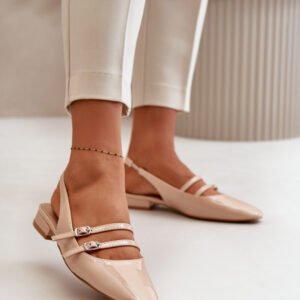Baleriny Model Bialettia YK-05 Beige - Step in style