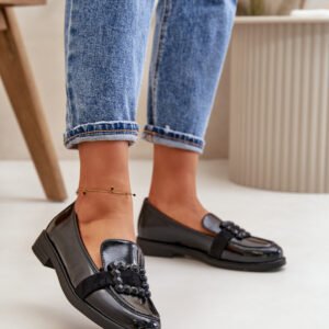Mokasyny Model Vinceza 58389 Black - Step in style
