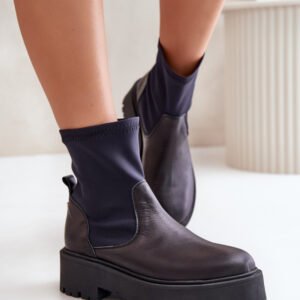 Botki Model Zazoo 2947 Black - Step in style