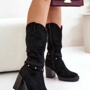 Kozaki Model Ivanelis ASA254-4 Black - Step in style