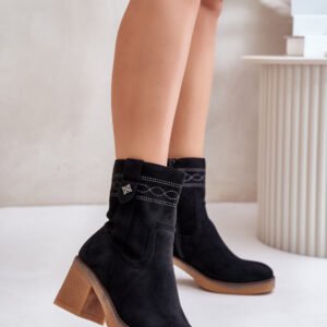 Botki Model Vailia RMR2460-21 Black - Step in style