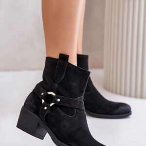 Botki Model Zazoo 60477 Black - Step in style