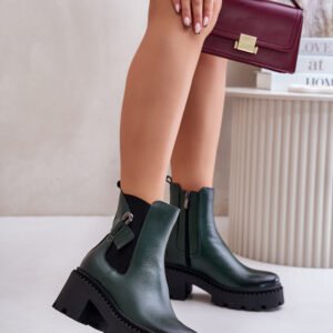 Botki Model Zazoo 60490 Dark Green - Step in style
