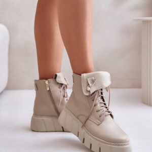 Botki Model Zazoo 60511 Beige - Step in style