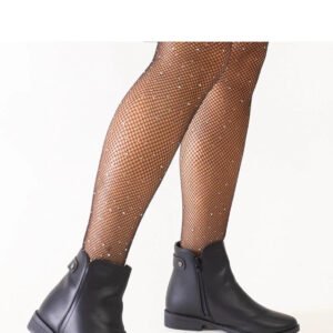 Czarne klasyczne botki z eko-skóry Pereia - Solea