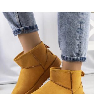 Brązowe śniegowce damskie Big Star KK274289-802 - Solea