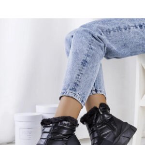 Czarne śniegowce Lago - Solea