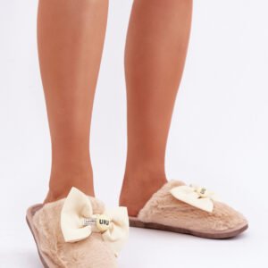 Kapcie Model Olfedi FA-133 Beige - Step in style