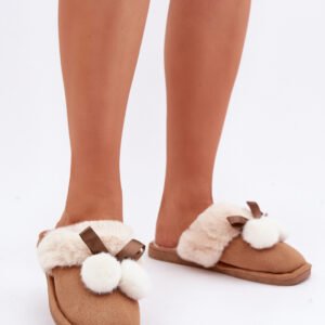 Kapcie Model Nartani YL-311 Camel - Step in style
