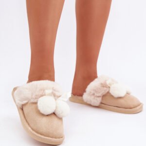 Kapcie Model Nartani YL-311 Beige - Step in style