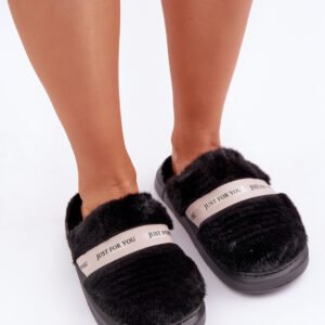 Kapcie Model Savalithea FA-198 Black - Step in style