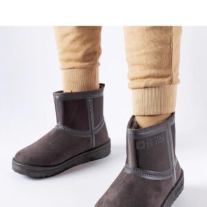 Fioletowe śniegowce Big Star KK274615 - Solea