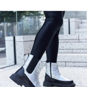 Metaliczne ocieplane śniegowce Galvani - Solea