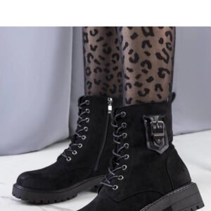 Czarne traperki Judy - Solea