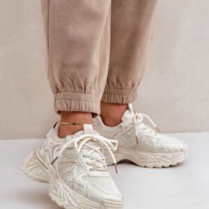 Buty Sportowe Model Seladwen 8952 Beige - Step in style