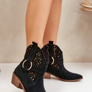 Botki Model Zazoo 2994/028 Black - Step in style