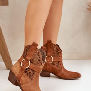 Botki Model Zazoo 2994/086 Camel - Step in style
