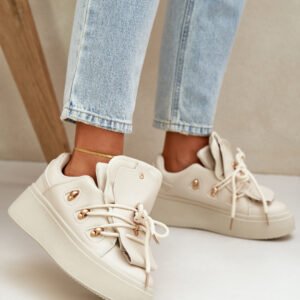 Buty Sportowe Model Dolistana LH205-8 Beige - Step in style
