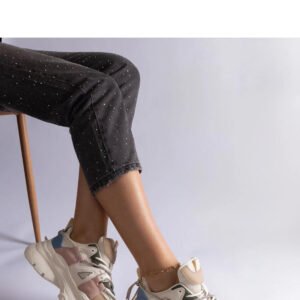 Wielokolorowe sneakersy sportowe damskie Ivett - Solea