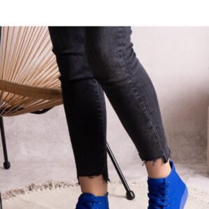 Niebieskie wysokie trampki Rafife - Solea