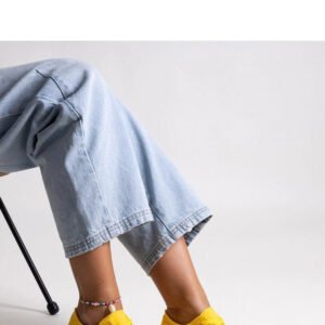 Żółte klasyczne trampki Nudar - Solea