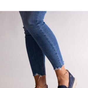 Granatowe espadryle Big Star JJ274889 - Solea