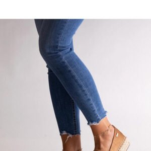 Brązowe espadryle Big Star JJ274892 - Solea